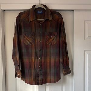 Pendleton Frontier Multicolor Plaid Shirt